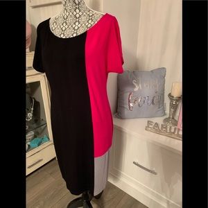 Colour Block Dress